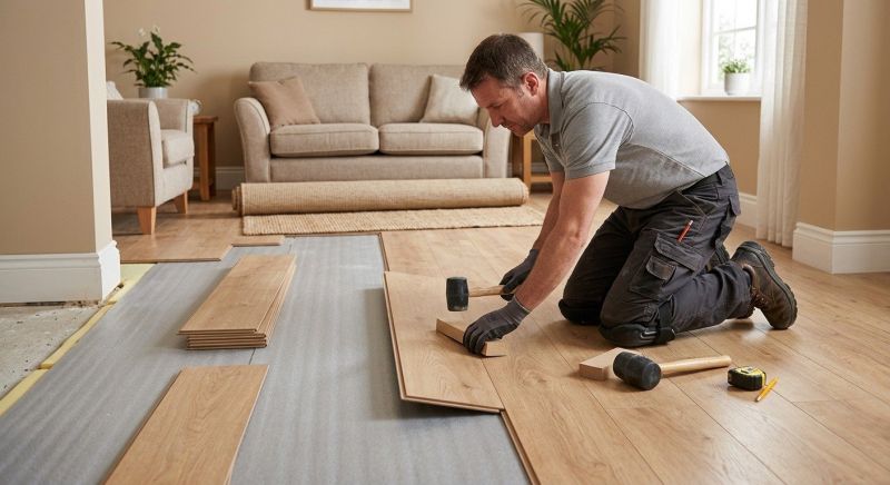 Laminate Floor Installation in Ashton, MD