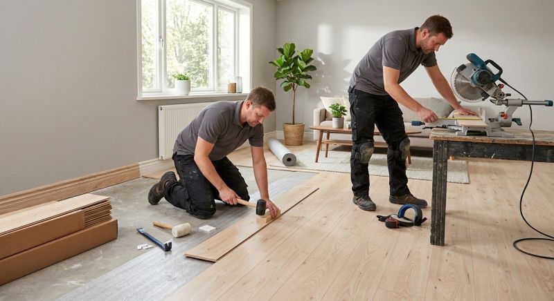 Laminate Floor Installation in Gaithersburg, MD