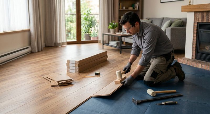 Laminate Floor Installation in Olney, MD