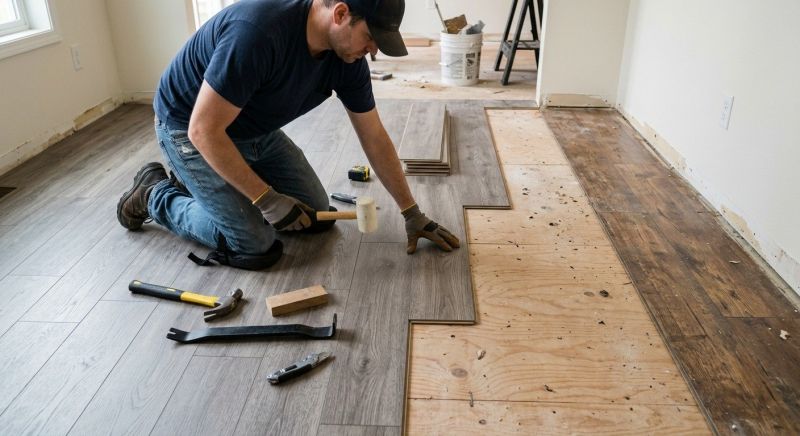 Laminate Floor Replacement in Charles County, MD