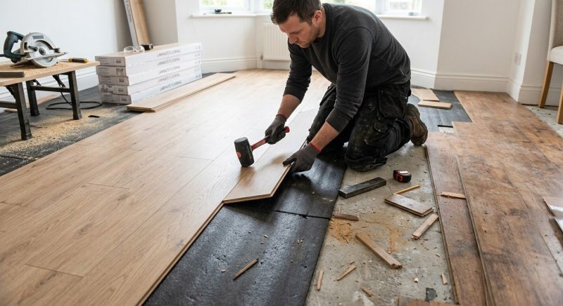 Laminate Floor Replacement in Gaithersburg, MD