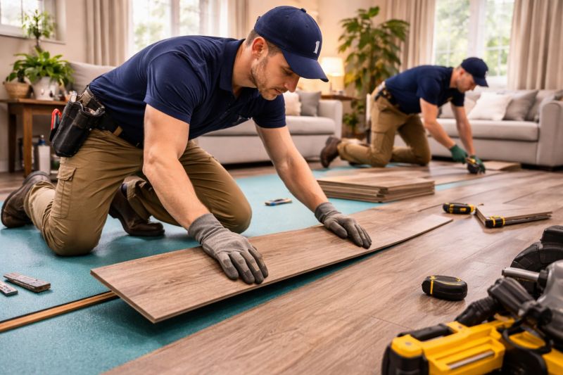 Laminate Floor Replacement in Great Falls, VA