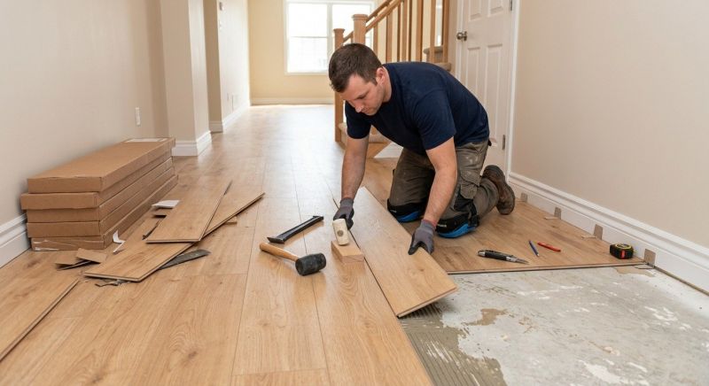 Laminate Floor Replacement in Oakton, VA