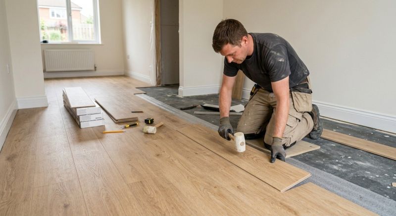 Linoleum Floor Installation in Bethesda, MD