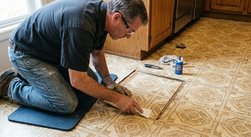 Linoleum Floor Installation in Centreville, VA