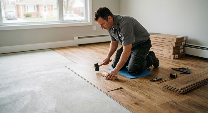 Linoleum Floor Installation in Arlington, VA