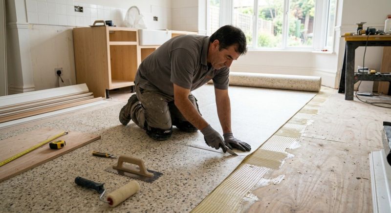 Linoleum Floor Installation in Sterling, VA