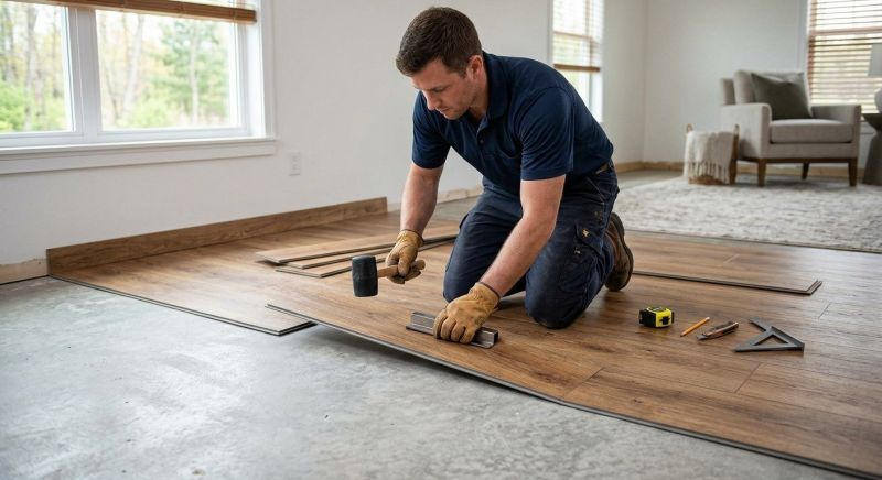 Luxury Vinyl Tile Installation in Prince William County, VA