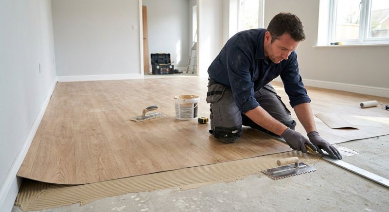 Sheet Flooring Installation in Arlington, VA