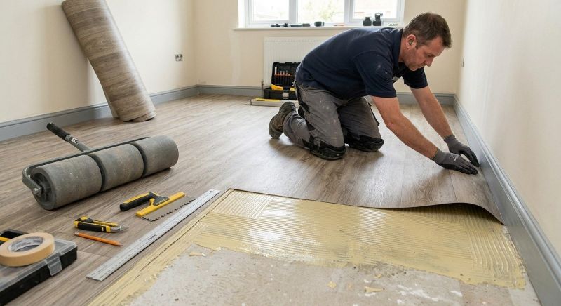 Sheet Flooring Installation in Arlington, VA