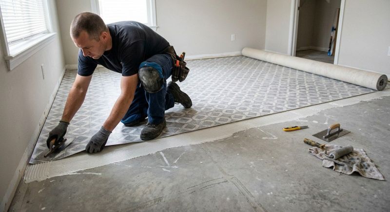 Sheet Flooring Installation in Poolesville, MD
