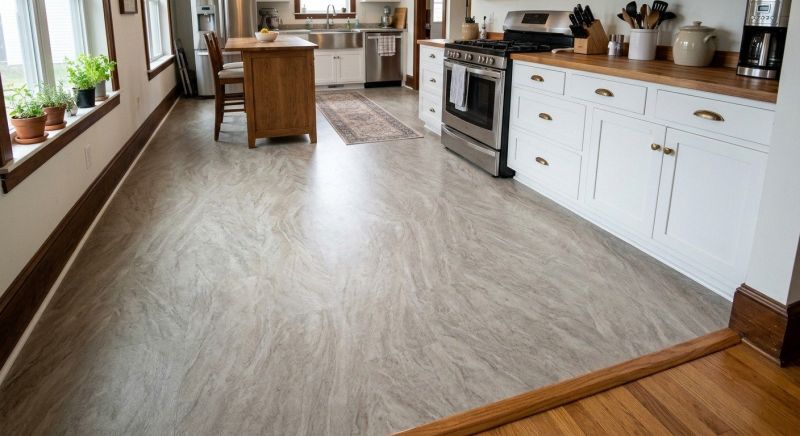 Sheet Linoleum Installation in Silver Spring, MD