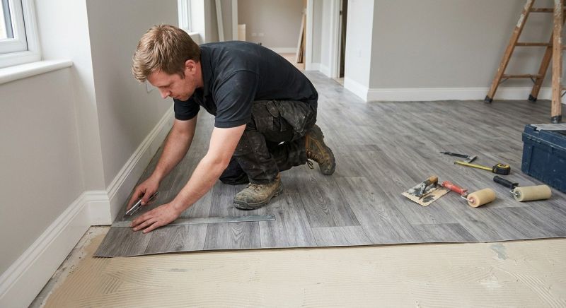 Sheet Vinyl Installation in Potomac, MD