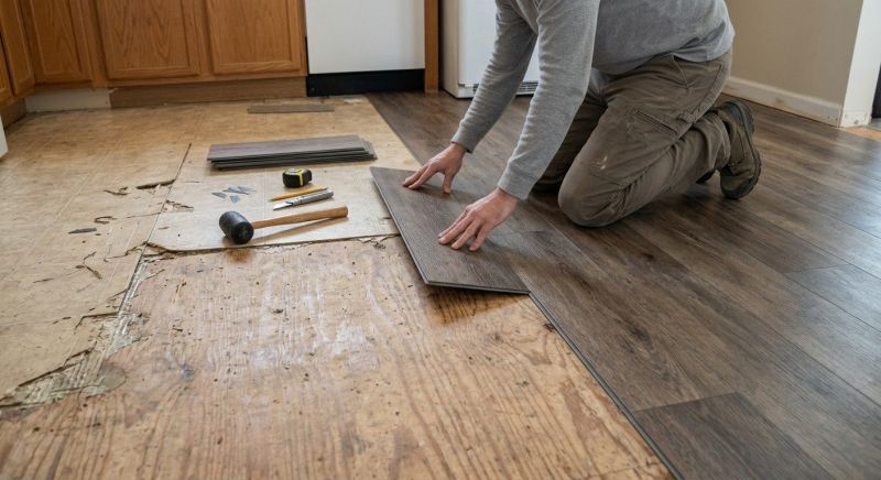 Vinyl Flooring Installation in Bethesda, MD