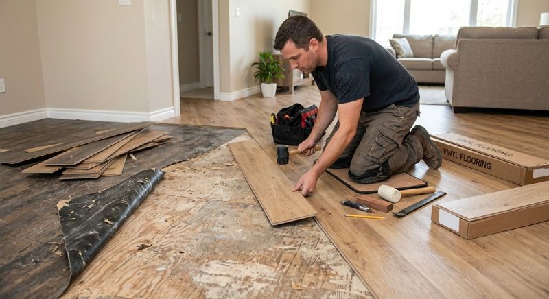 Vinyl Flooring Installation in Greenbelt, MD