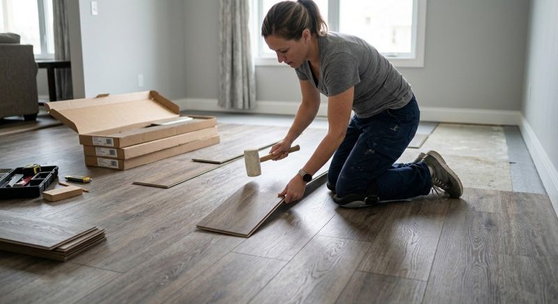 Vinyl Plank Floor Installation in Arlington, VA