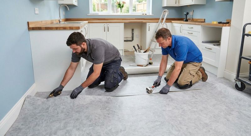 Sheet Linoleum Installation in Lothian, MD